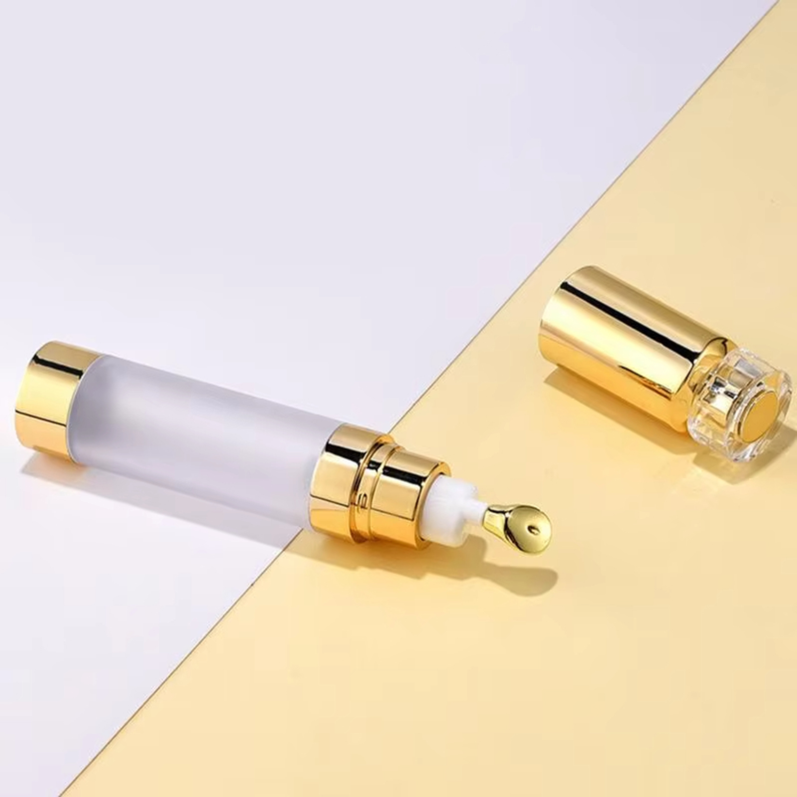 Luxury Skincare Packaging - Butelka z pompką próżniową do kremu