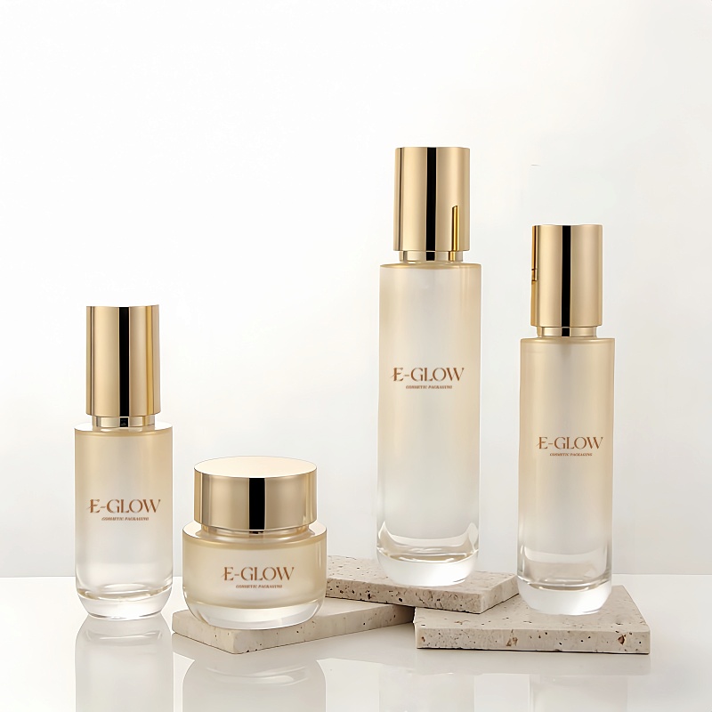 Luxury Skincare Packaging - 【Logo na zamówienie】1 szt. Złota, stopniowo